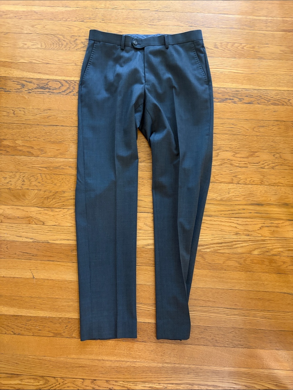 Karl Lagerfeld Men's Dress Pants in Dark Gray 32x32